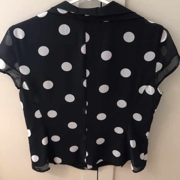 Evan-Pecone polka dot blouse - Picture 5 of 5